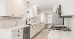 Huntington Real Estate: FABULOUSLY Renovated End Unit in Parkridge Court